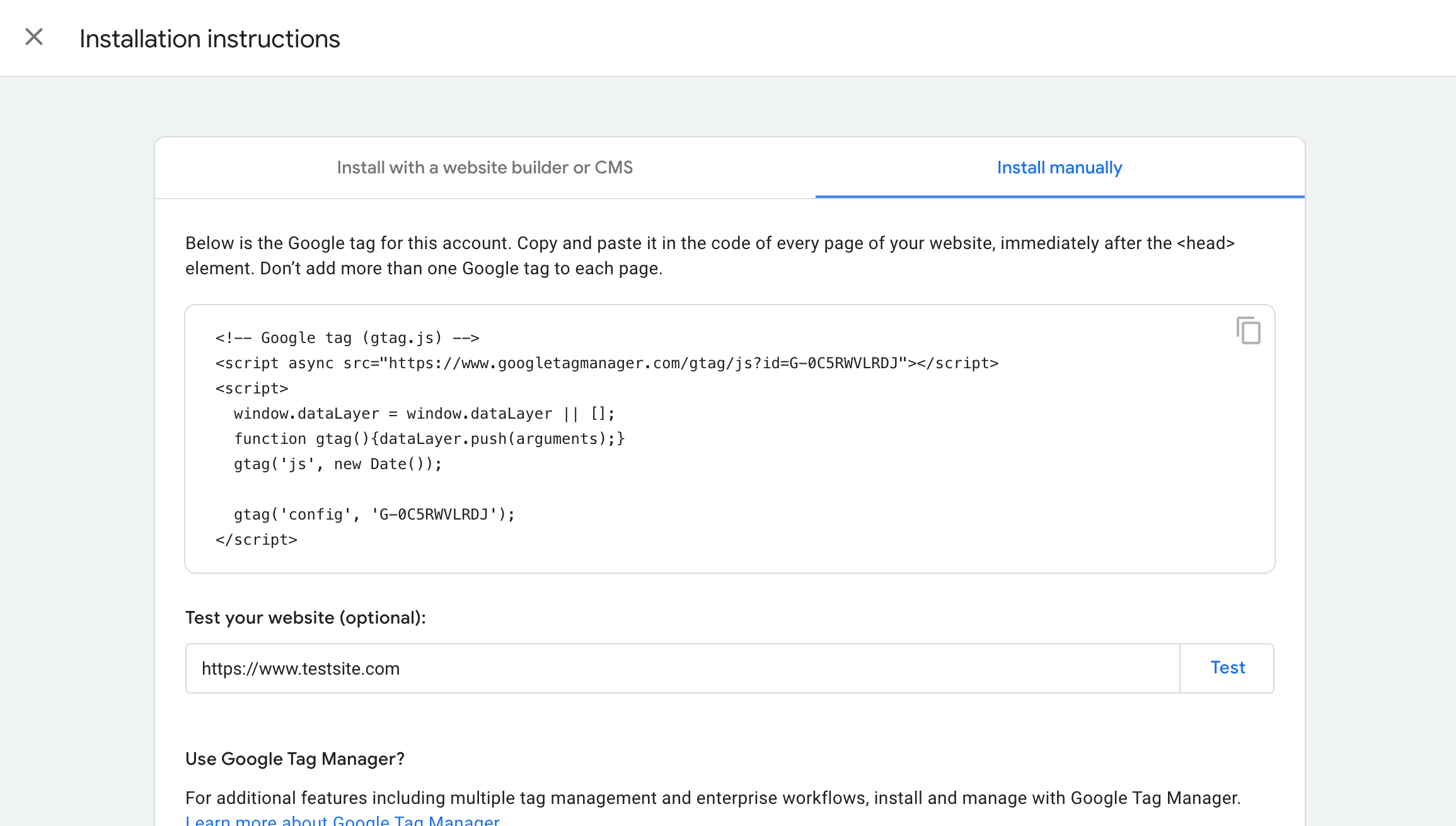 کد ردیابی گوگل آنالیتیکس